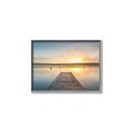 Picture of Sunrise Dock _GroupedProduct_Rectangle_Landscape_Photography _GroupedProduct_Rectangle_Landscape_Canvas_Framed_