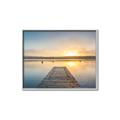 Picture of Sunrise Dock _GroupedProduct_Rectangle_Landscape_Photography _GroupedProduct_Rectangle_Landscape_Canvas_Framed_