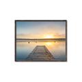 Picture of Sunrise Dock _GroupedProduct_Rectangle_Landscape_Photography _GroupedProduct_Rectangle_Landscape_Canvas_Framed_