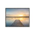 Picture of Sunrise Dock _GroupedProduct_Rectangle_Landscape_Photography _GroupedProduct_Rectangle_Landscape_Canvas_Framed_