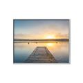 Picture of Sunrise Dock _GroupedProduct_Rectangle_Landscape_Photography _GroupedProduct_Rectangle_Landscape_Canvas_Framed_