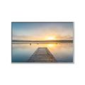 Picture of Sunrise Dock _GroupedProduct_Rectangle_Landscape_Photography _GroupedProduct_Rectangle_Landscape_Canvas_Framed_