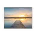 Picture of Sunrise Dock _GroupedProduct_Rectangle_Landscape_Photography _GroupedProduct_Rectangle_Landscape_Canvas_Framed_