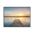 Picture of Sunrise Dock _GroupedProduct_Rectangle_Landscape_Photography _GroupedProduct_Rectangle_Landscape_Canvas_Framed_
