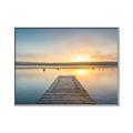 Picture of Sunrise Dock _GroupedProduct_Rectangle_Landscape_Photography _GroupedProduct_Rectangle_Landscape_Canvas_Framed_