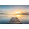 Picture of Sunrise Dock _GroupedProduct_Rectangle_Landscape_Photography _GroupedProduct_Rectangle_Landscape_Canvas_Framed_