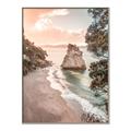 Picture of Sunset Beach II _GroupedProduct_Rectangle_Portrait_Photography _GroupedProduct_Rectangle_Portrait_Canvas_Framed_