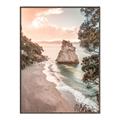 Picture of Sunset Beach II _GroupedProduct_Rectangle_Portrait_Photography _GroupedProduct_Rectangle_Portrait_Canvas_Framed_