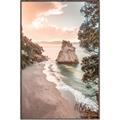 Picture of Sunset Beach II _GroupedProduct_Rectangle_Portrait_Photography _GroupedProduct_Rectangle_Portrait_Canvas_Framed_