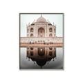 Picture of Taj Mahal  _GroupedProduct_Rectangle_Portrait_Photography _GroupedProduct_Rectangle_Portrait_Canvas_Framed_
