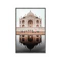 Picture of Taj Mahal  _GroupedProduct_Rectangle_Portrait_Photography _GroupedProduct_Rectangle_Portrait_Canvas_Framed_