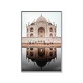 Picture of Taj Mahal  _GroupedProduct_Rectangle_Portrait_Photography _GroupedProduct_Rectangle_Portrait_Canvas_Framed_