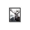 Picture of The Winter Deer _GroupedProduct_Rectangle_Portrait_Photography _GroupedProduct_Rectangle_Portrait_Canvas_Framed_