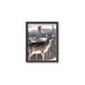 Picture of Waiting in Snow _GroupedProduct_Rectangle_Portrait_Photography _GroupedProduct_Rectangle_Portrait_Canvas_Framed_