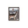 Picture of Waiting in Snow _GroupedProduct_Rectangle_Portrait_Photography _GroupedProduct_Rectangle_Portrait_Canvas_Framed_