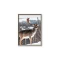 Picture of Waiting in Snow _GroupedProduct_Rectangle_Portrait_Photography _GroupedProduct_Rectangle_Portrait_Canvas_Framed_