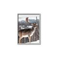 Picture of Waiting in Snow _GroupedProduct_Rectangle_Portrait_Photography _GroupedProduct_Rectangle_Portrait_Canvas_Framed_