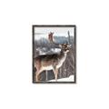 Picture of Waiting in Snow _GroupedProduct_Rectangle_Portrait_Photography _GroupedProduct_Rectangle_Portrait_Canvas_Framed_