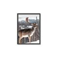 Picture of Waiting in Snow _GroupedProduct_Rectangle_Portrait_Photography _GroupedProduct_Rectangle_Portrait_Canvas_Framed_