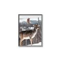 Picture of Waiting in Snow _GroupedProduct_Rectangle_Portrait_Photography _GroupedProduct_Rectangle_Portrait_Canvas_Framed_