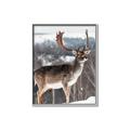 Picture of Waiting in Snow _GroupedProduct_Rectangle_Portrait_Photography _GroupedProduct_Rectangle_Portrait_Canvas_Framed_