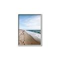 Picture of Walking the Shoreline  _GroupedProduct_Rectangle_Portrait_Photography _GroupedProduct_Rectangle_Portrait_Canvas_Framed_
