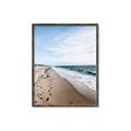 Picture of Walking the Shoreline  _GroupedProduct_Rectangle_Portrait_Photography _GroupedProduct_Rectangle_Portrait_Canvas_Framed_