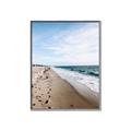 Picture of Walking the Shoreline  _GroupedProduct_Rectangle_Portrait_Photography _GroupedProduct_Rectangle_Portrait_Canvas_Framed_