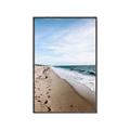 Picture of Walking the Shoreline  _GroupedProduct_Rectangle_Portrait_Photography _GroupedProduct_Rectangle_Portrait_Canvas_Framed_