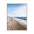 Picture of Walking the Shoreline  _GroupedProduct_Rectangle_Portrait_Photography _GroupedProduct_Rectangle_Portrait_Canvas_Framed_