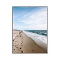 Picture of Walking the Shoreline  _GroupedProduct_Rectangle_Portrait_Photography _GroupedProduct_Rectangle_Portrait_Canvas_Framed_
