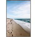 Picture of Walking the Shoreline  _GroupedProduct_Rectangle_Portrait_Photography _GroupedProduct_Rectangle_Portrait_Canvas_Framed_