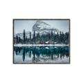 Picture of Winter Cabin _GroupedProduct_Rectangle_Landscape_Photography _GroupedProduct_Rectangle_Landscape_Canvas_Framed_