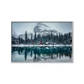Picture of Winter Cabin _GroupedProduct_Rectangle_Landscape_Photography _GroupedProduct_Rectangle_Landscape_Canvas_Framed_