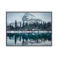 Picture of Winter Cabin _GroupedProduct_Rectangle_Landscape_Photography _GroupedProduct_Rectangle_Landscape_Canvas_Framed_