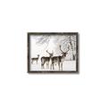 Picture of Winter Deers _GroupedProduct_Rectangle_Landscape_Photography _GroupedProduct_Rectangle_Landscape_Canvas_Framed_