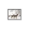 Picture of Winter Deers _GroupedProduct_Rectangle_Landscape_Photography _GroupedProduct_Rectangle_Landscape_Canvas_Framed_