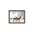 Picture of Winter Deers _GroupedProduct_Rectangle_Landscape_Photography _GroupedProduct_Rectangle_Landscape_Canvas_Framed_