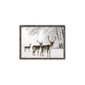 Picture of Winter Deers _GroupedProduct_Rectangle_Landscape_Photography _GroupedProduct_Rectangle_Landscape_Canvas_Framed_