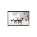 Picture of Winter Deers _GroupedProduct_Rectangle_Landscape_Photography _GroupedProduct_Rectangle_Landscape_Canvas_Framed_
