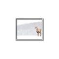 Picture of Winter Stag _GroupedProduct_Rectangle_Landscape_Canvas_Framed_