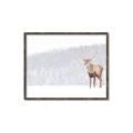 Picture of Winter Stag _GroupedProduct_Rectangle_Landscape_Canvas_Framed_