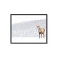 Picture of Winter Stag _GroupedProduct_Rectangle_Landscape_Canvas_Framed_