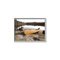 Picture of Yellow Canoe  _GroupedProduct_Rectangle_Landscape_Photography _GroupedProduct_Rectangle_Landscape_Canvas_Framed_