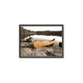 Picture of Yellow Canoe  _GroupedProduct_Rectangle_Landscape_Photography _GroupedProduct_Rectangle_Landscape_Canvas_Framed_