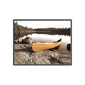 Picture of Yellow Canoe  _GroupedProduct_Rectangle_Landscape_Photography _GroupedProduct_Rectangle_Landscape_Canvas_Framed_