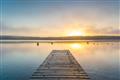 Picture of Sunrise Dock _GroupedProduct_Rectangle_Landscape_Photography _GroupedProduct_Rectangle_Landscape_Unframed_Print_Only_