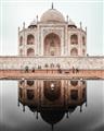 Picture of Taj Mahal  _GroupedProduct_Rectangle_Portrait_Photography _GroupedProduct_Rectangle_Portrait_Unframed_Print_Only_