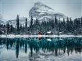 Picture of Winter Cabin _GroupedProduct_Rectangle_Landscape_Photography _GroupedProduct_Rectangle_Landscape_Unframed_Print_Only_