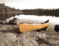 Picture of Yellow Canoe  _GroupedProduct_Rectangle_Landscape_Photography _GroupedProduct_Rectangle_Landscape_Unframed_Print_Only_